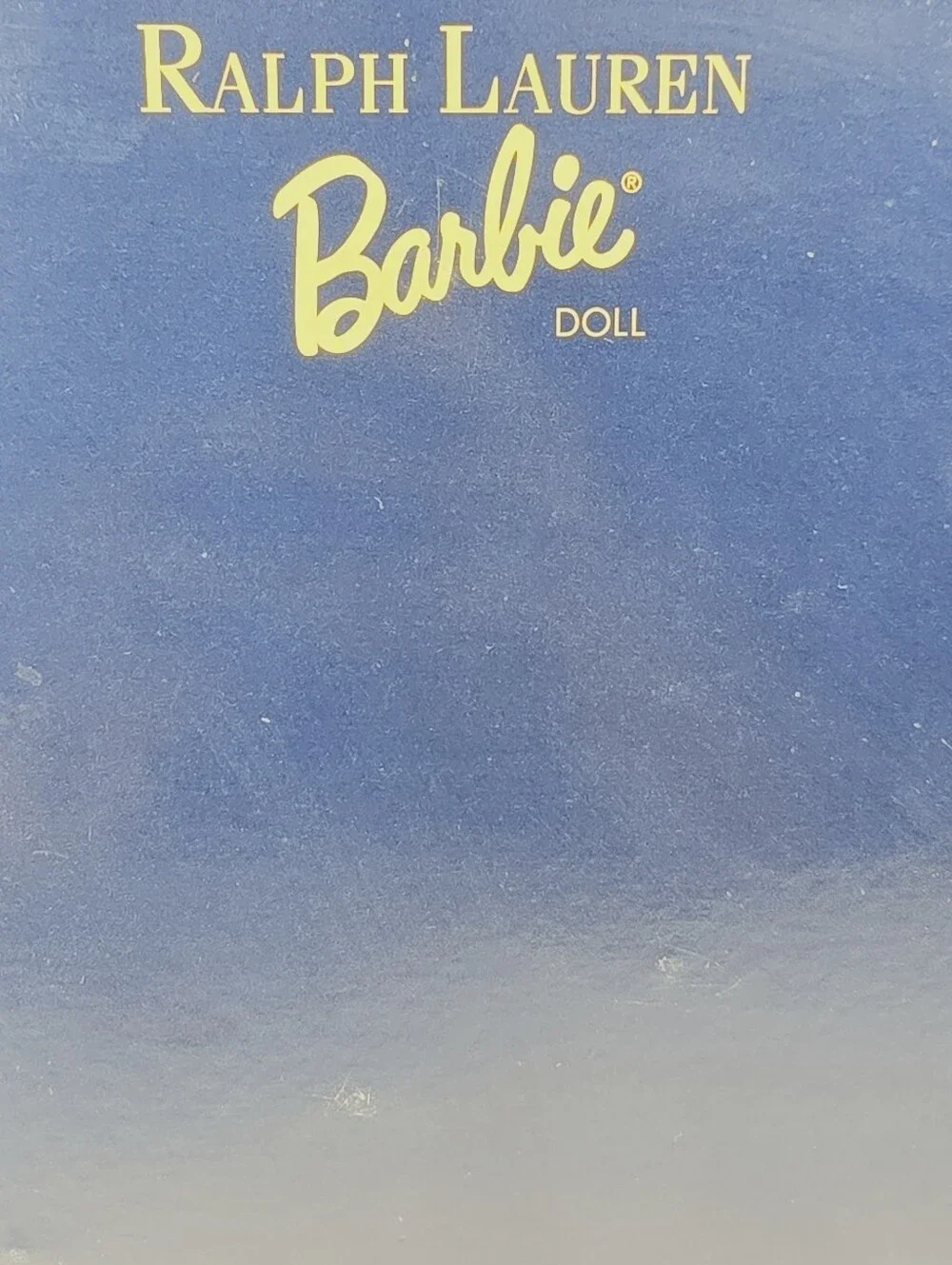 1996 Ralph Lauren Barbie Bloomingdale's Limited Edition 15950 Rare Collection